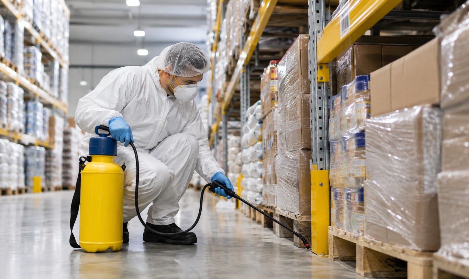 Control de plagas en almacenes y producto almacenado